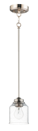 MAXIM LIGHTING Maxim Lighting MAXIML Acadia 1-light Pendant Satin Nickel