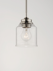 MAXIM LIGHTING Maxim Lighting MAXIML Acadia 1-light Pendant Satin Nickel