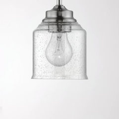 MAXIM LIGHTING Maxim Lighting MAXIML Acadia 1-light Pendant Satin Nickel