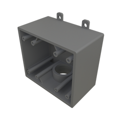 ATKORE Atkore FSE2050710U 2-gang Weatherproof Box