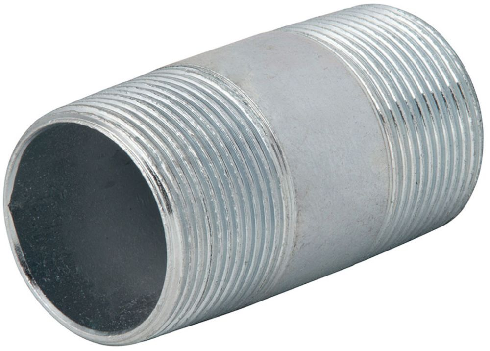 SOUTHWIRE Southwire N-125400 Conduit Nipple 1.25x4 in Galvanized