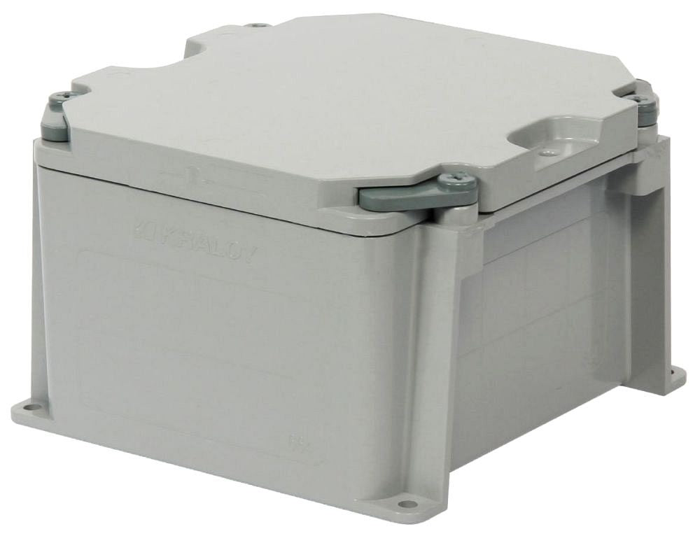 ATKORE Atkore JBX-6X6X4 Epvc Junction Box 6x6x4 in