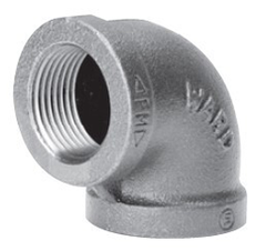 ATKORE Atkore ELL-5 5 in Black Malleable Iron 90 Degree Elbow
