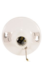 SATCO-NUVO Satco-nuvo 90481 Pull Chain Ceiling Receptacle 250W 4.5in