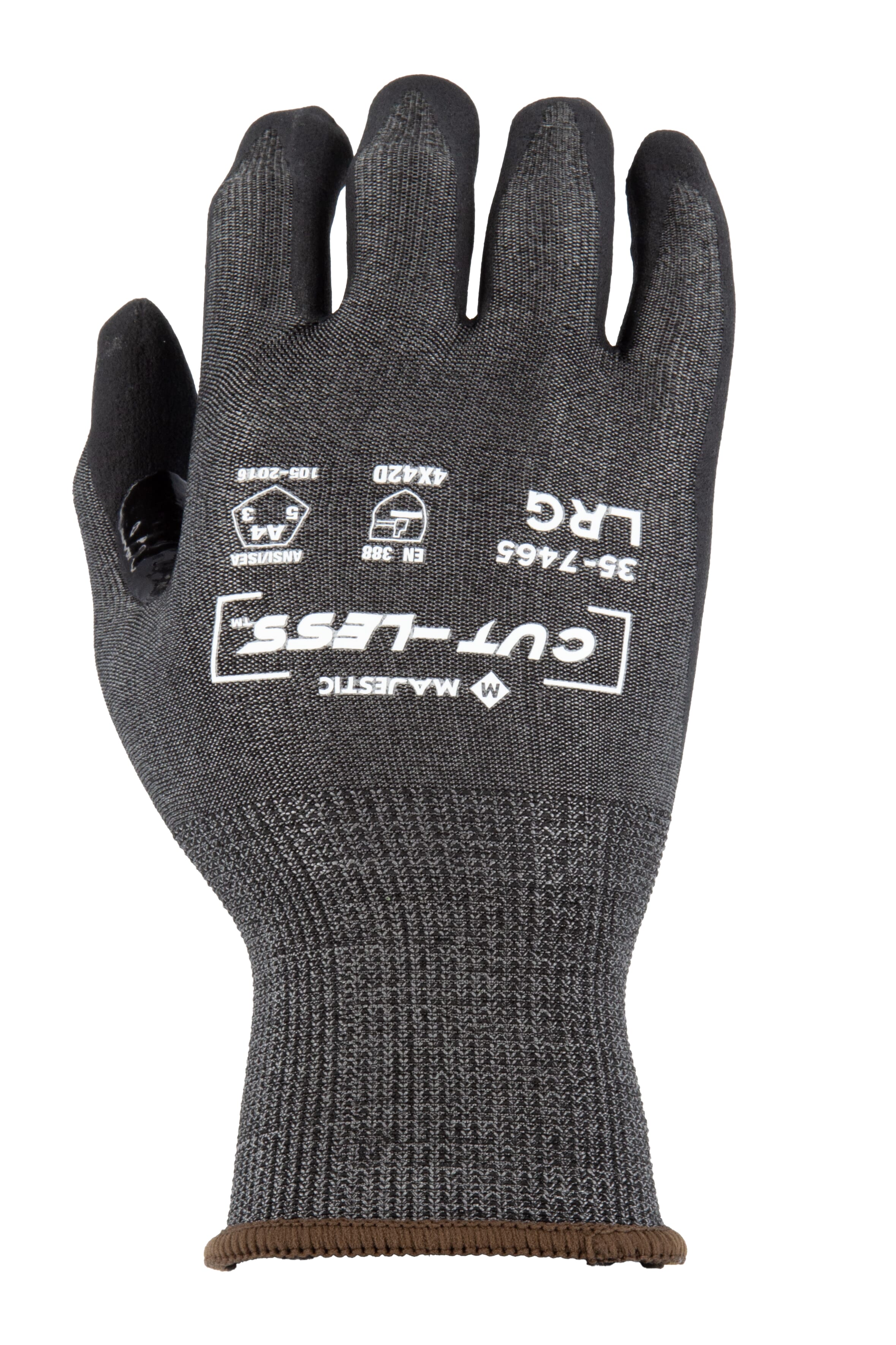 MAJESTIC Majestic 35-7465/X2 Cut Resistant Glove Ansi A4 18g