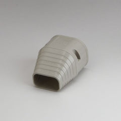 RECTORSEAL Rectorseal 86027 Slimduct End Fitting 2.75 Inches Ivory