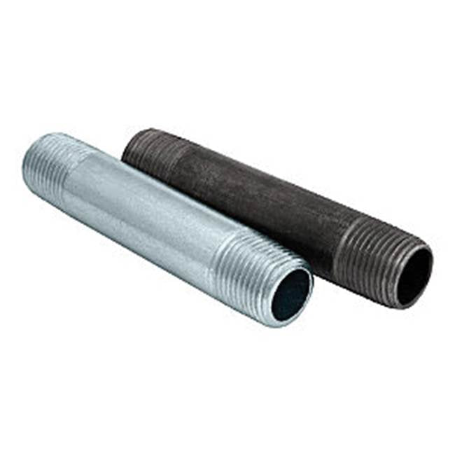 BMI USA Bmi Usa 10477 Black Steel Pipe Nipple 1/2 X 10.5 in