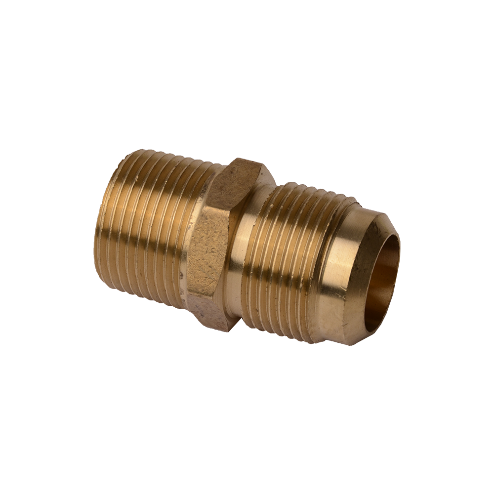 DIVERSITECH Diversitech DU1-10E Brass Union Flare X Mip 3/4 X 1/2 in