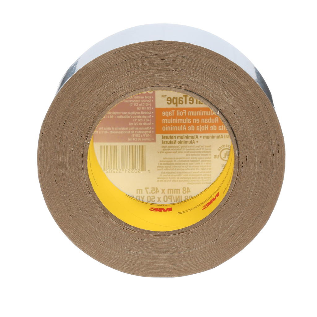 3M 3M 322F2 Aluminum Foil Tape 1.89 in X 150 Ft 3.7 Mil Hvac