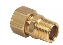 DIVERSITECH Diversitech A68FF Brass Adapter 1/2 in Od Compression X 1/2 in Mip