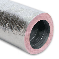 QUIETFLEX Quietflex 4KMR8 Insulated Flex Duct R-8 4 in 25 Ft
