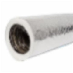 QUIETFLEX Quietflex 6KM Flex Duct 6 Inch R-4.2 25 Foot Foil Jacket