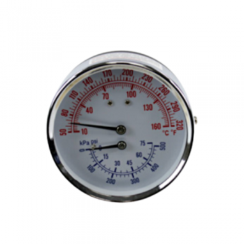 LOCHINVAR Lochinvar L100208153 Temperature Pressure Gauge