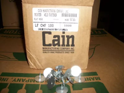 CAIN MANUFACTURING Cain Manufacturing LFCWF100 Insulation Weld Fastener