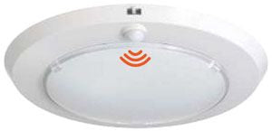 MORRIS PRODUCTS Morris Products 72740B 6 in Cct Surface Retrofit Motion Sensor
