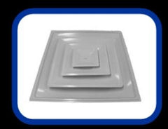 AIR FLOW PRODUCTS Air Flow Products AVDF4N60 Lay-in Ceiling Diffuser 24x24