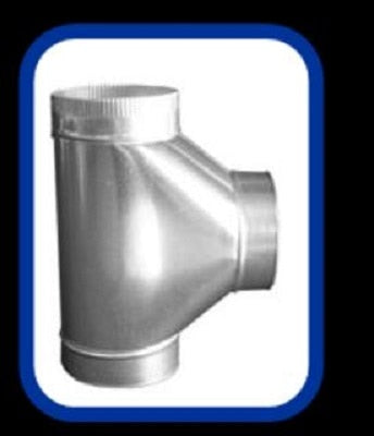AIR FLOW PRODUCTS Air Flow Products 86F20 Full Flow Tee 20x20x20