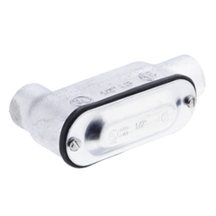 BRIDGEPORT FITTINGS Bridgeport Fittings LB-61CG Type Lb Conduit Body 1/2 Inch