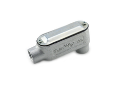 BRIDGEPORT FITTINGS Bridgeport Fittings LB-61CG Type Lb Conduit Body 1/2 Inch