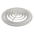 JEDCO Jedco 150W06 Round Ceiling Diffuser 6 Inches White