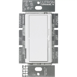 LUTRON Lutron DVFSQFHOWH Diva 3-speed Fan Control 2A White