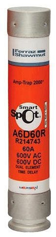 MERSEN Mersen 6D60R Class RK1 Time-delay Fuse 60A 600V