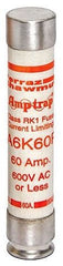 MERSEN Mersen 6K60R Class RK1 Fast-acting Fuse 60A 600V