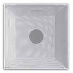 RECTORSEAL Rectorseal 1500-12 Lay-in T-bar Perforated Supply Diffuser