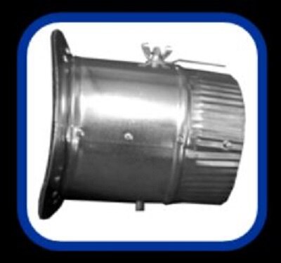 AIR FLOW PRODUCTS Air Flow Products 84RATD10 Stick-on Takeoff with Damper 10 in