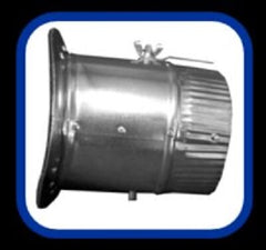 AIR FLOW PRODUCTS Air Flow Products 84RATD10 Stick-on Takeoff with Damper 10 in