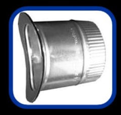AIR FLOW PRODUCTS Air Flow Products 84RAT9 Stick-on Takeoff Round Pipe 9 in