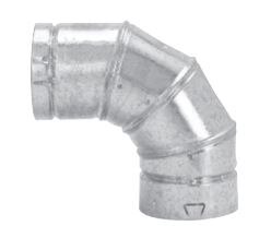 DURAVENT Duravent 0490EL B-vent Adjustable Elbow 90 Degree 4 in