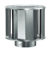 DURAVENT Duravent 06VT B-vent Cap 6 Inches High Wind Top