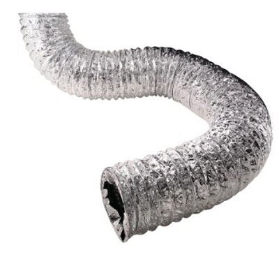 DEFLECTO Deflecto FLS-0325 Flexible Metallic Duct 3 in 25 Ft