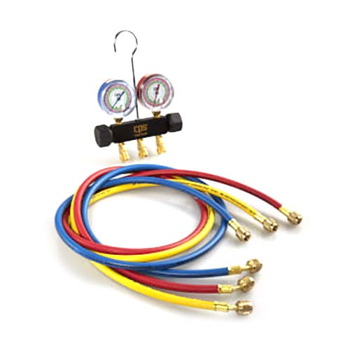 CPS PRODUCTS Cps Products CP-MBHP5 2-valve Manifold Gauge Set