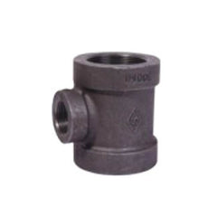 BMI USA Bmi Usa 20472 Black Malleable Iron Pipe Tee 1-1/2x1-1/2x1 Xh 300