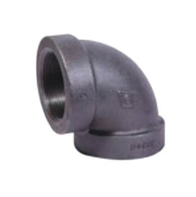BMI USA Bmi Usa 20372 Pipe Elbow 1/4 in Extra Heavy Black Iron