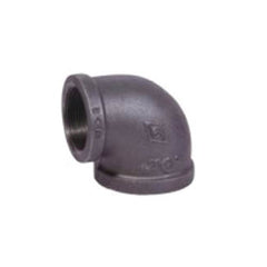 BMI USA Bmi Usa 35343 Malleable Iron Pipe Elbow 2x3/4 Black 90