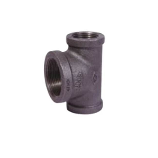 BMI USA Bmi Usa 35451 Malleable Iron Black Pipe Tee