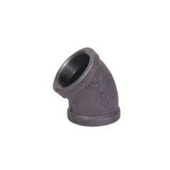 BMI USA Bmi Usa 35210 Malleable Iron Pipe Elbow 2.5 in 45 Degree