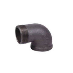 BMI USA Bmi Usa 35380 Black Street 90 Degree Elbow 2.5 Inches
