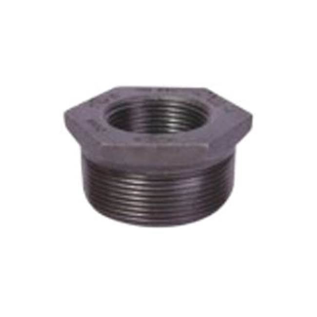 BMI USA Bmi Usa 35165 Pipe Bushing 6x4 Inch Black Malleable Iron