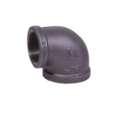 BMI USA Bmi Usa 35352 Malleable Iron Pipe Elbow 3x2 Black 90