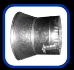 AIR FLOW PRODUCTS Air Flow Products MTD108 Conical Spin-in Takeoff Damper 8 in