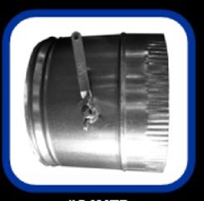 AIR FLOW PRODUCTS Air Flow Products 84MTD10 Spin-in Takeoff with Damper 10 in