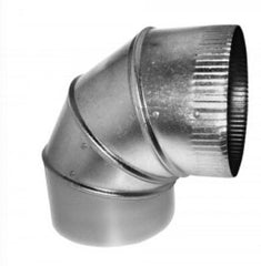 AIR FLOW PRODUCTS Air Flow Products 189026 90 Degree Elbow 26 Gauge 18 Inches