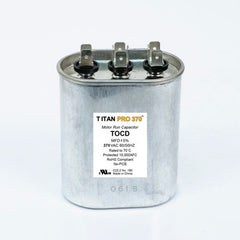 DIVERSITECH Diversitech TOCD1010 Dual Run Capacitor 10+10 Mfd 370V Oval