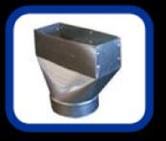 AIR FLOW PRODUCTS Air Flow Products 7761206 Straight Register Boot 6x12