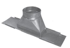 SEAL-TITE Seal-tite 1278-24-041206 Straight Register Boot 4x12 24in Rails