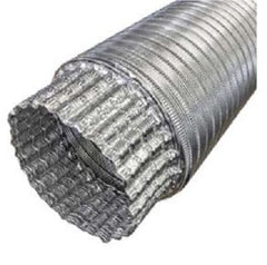 BUILDERS BEST Builders Best 11491 Semi-rigid Flex Aluminum Duct 4 in 8 Ft